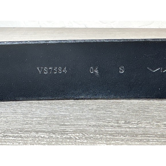 Via Spiga Leopard Print Calf Hair Belt Red Leather Italian VS7584 Small - Picture 5 of 7